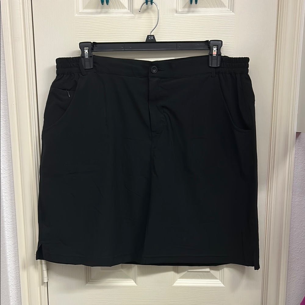 Tilley Black Women's Athletic Skort